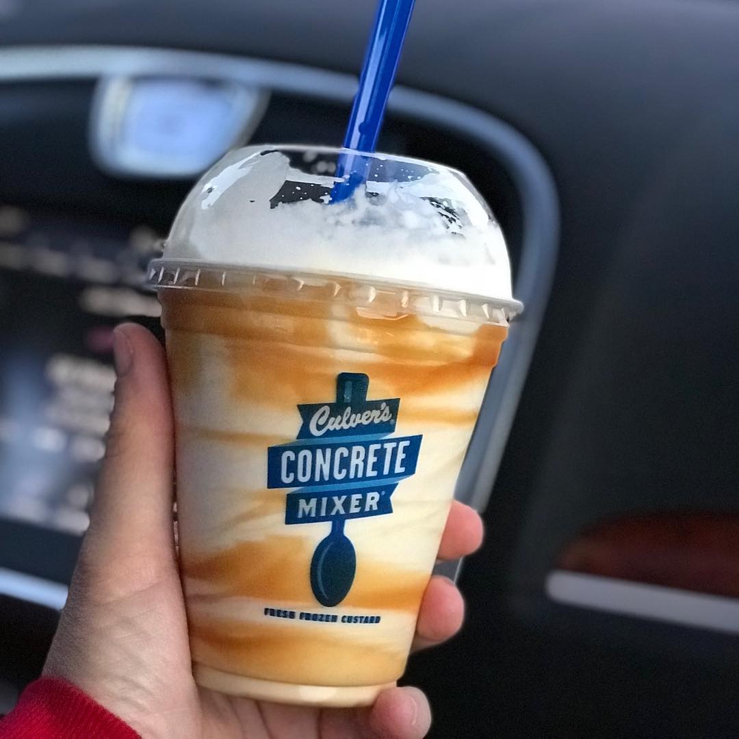 Salted Caramel Pumpkin Concrete Mixer