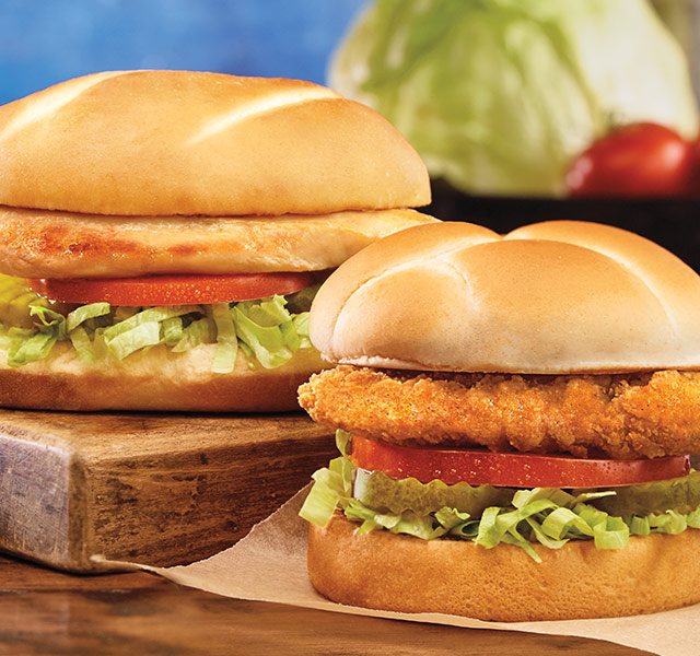 Grilled or Crispy Chicken Sandwiches