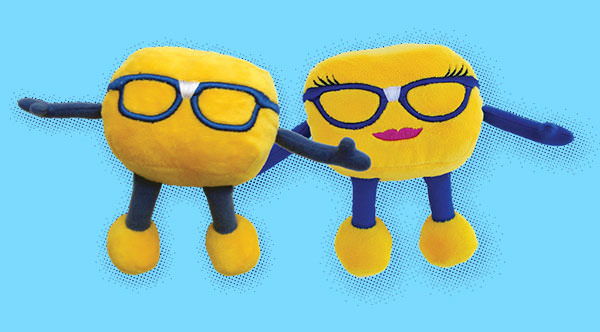 Curdis and Goldie Plush Toys