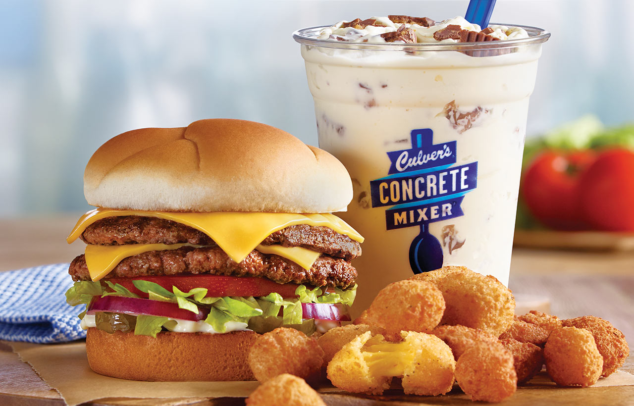 Culver s Restaurant Frozen Custard Butterburgers Cheese Curds