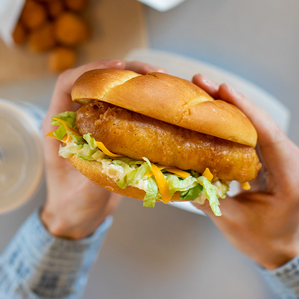 North Atlantic Cod Sandwich