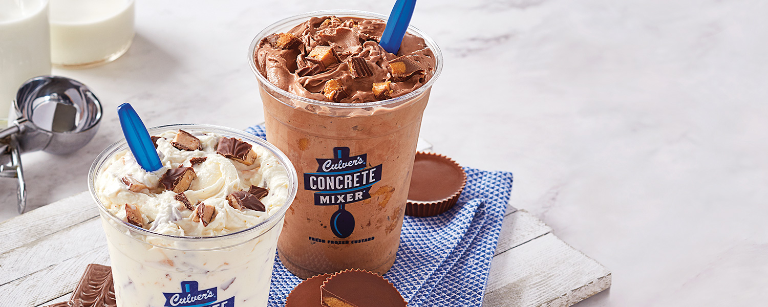 Concrete Mixers hechos con Reese's y Heath®
